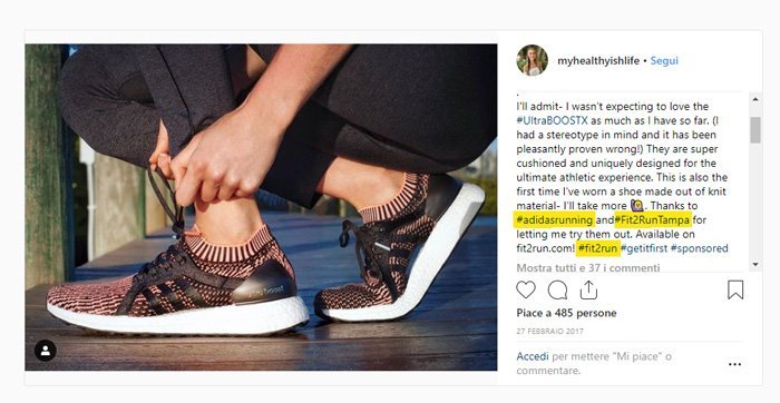 Micro-influencer marketing: il caso Adidas Running